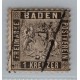 ALEMANIA 1862 ESTADO DE BADEN Yv 9 ESTAMPILLA DE GRAN CALIDAD RARA ASI 110 EUROS !!!